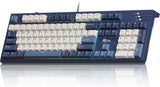 RK ROYAL KLUDGE R104 Teclado mecánico con cable de tamaño completo,...