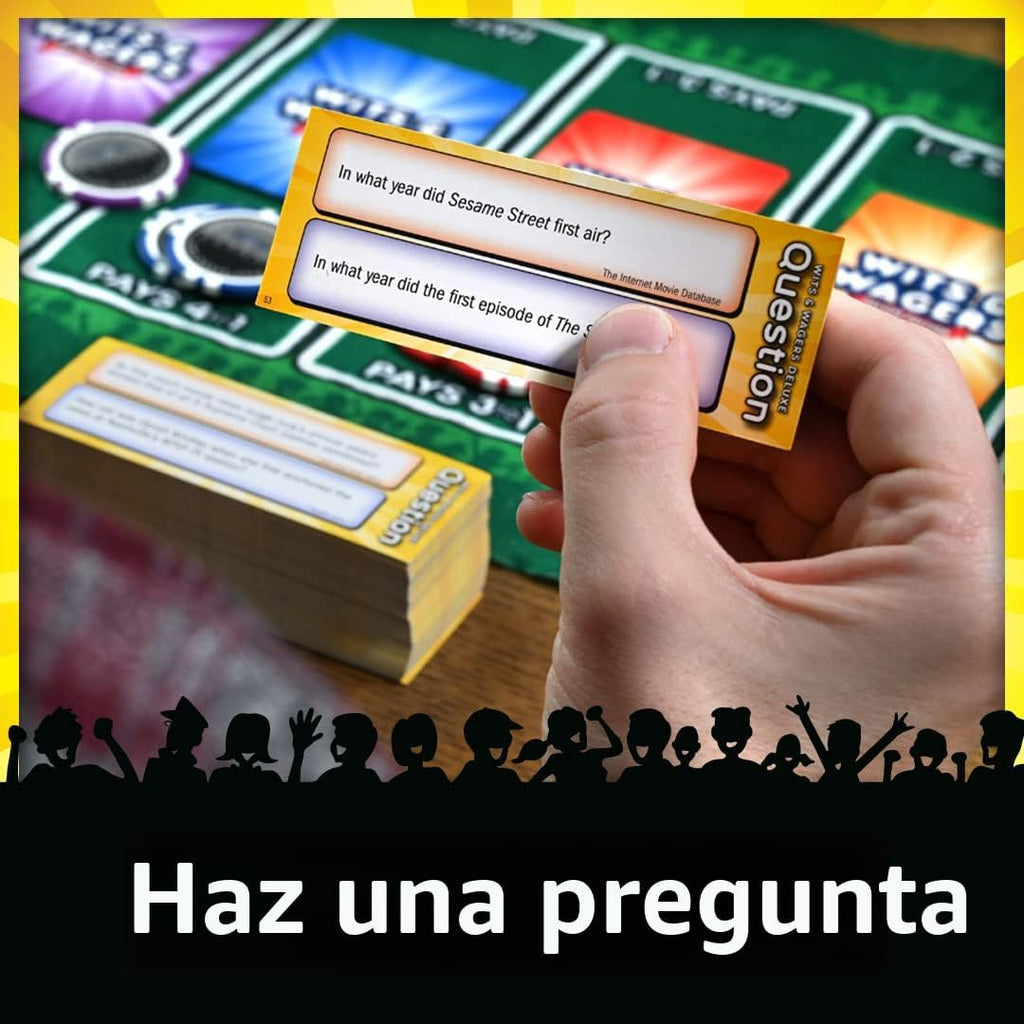 Wits & Wagers Juego de mesa, edición de lujo, Multi Color