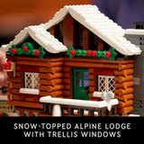LEGO Icons Alpine Lodge - Juego de construcción de modelos