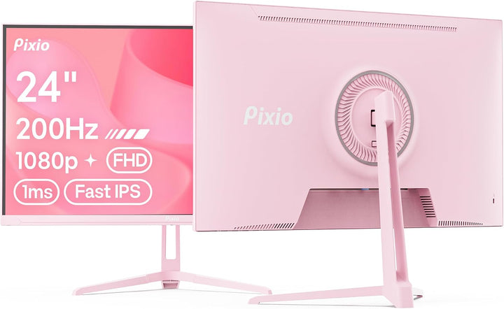 Pixio PX248 Wave Pink 24 pulgadas 200Hz Frecuencia de actualización...