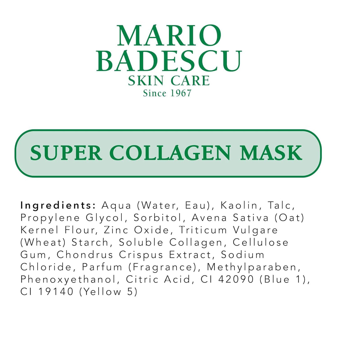 Mario Badescu Máscara facial de arcilla para hombres y mujeres, min...