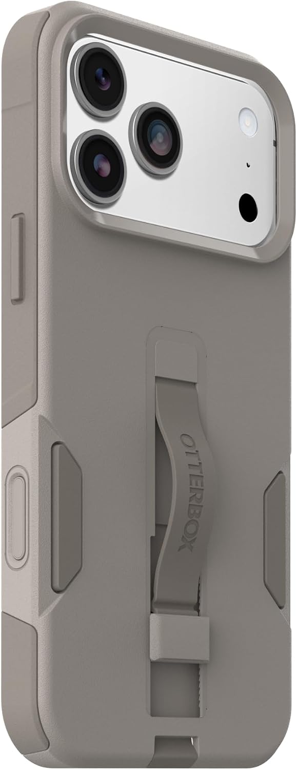OtterBox Funda con agarre para iPhone 18/17 Pro Max Commuter Series - Gris