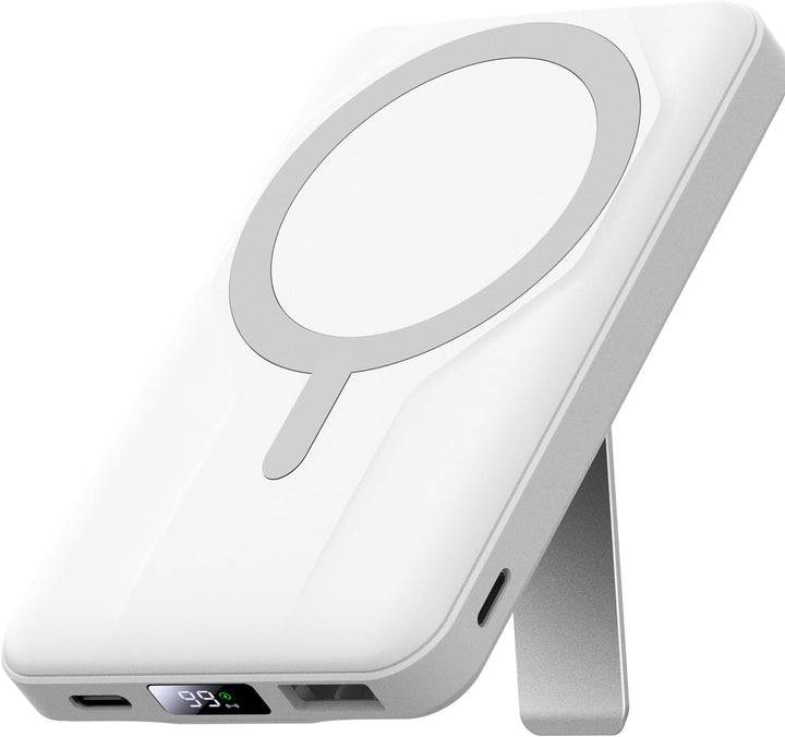 Azmuth Banco de energía inalámbrico magnético de 10000 mAh, cargado...