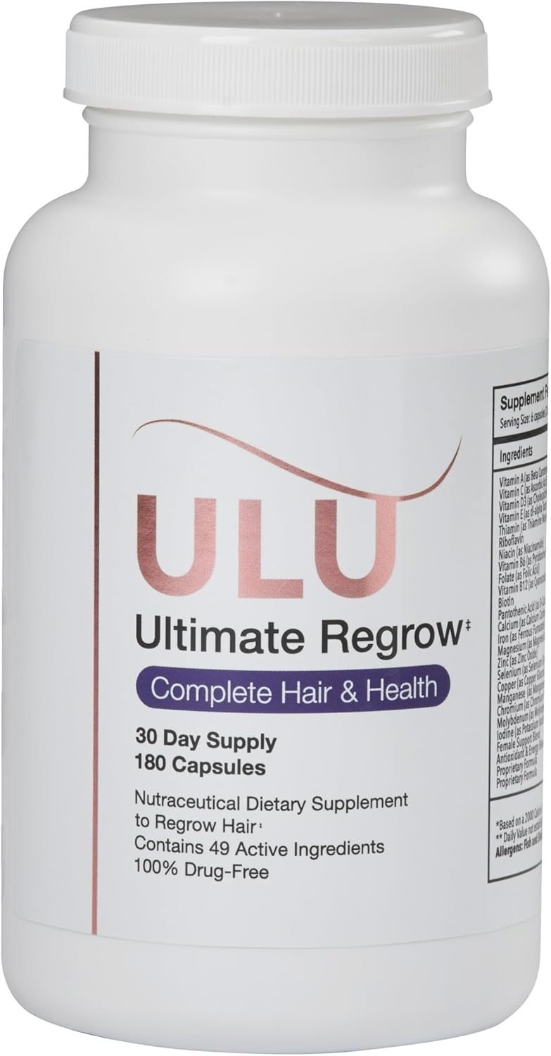 ULULIFE Multivitamínico Ultimate Regrow: promueve el crecimiento de...