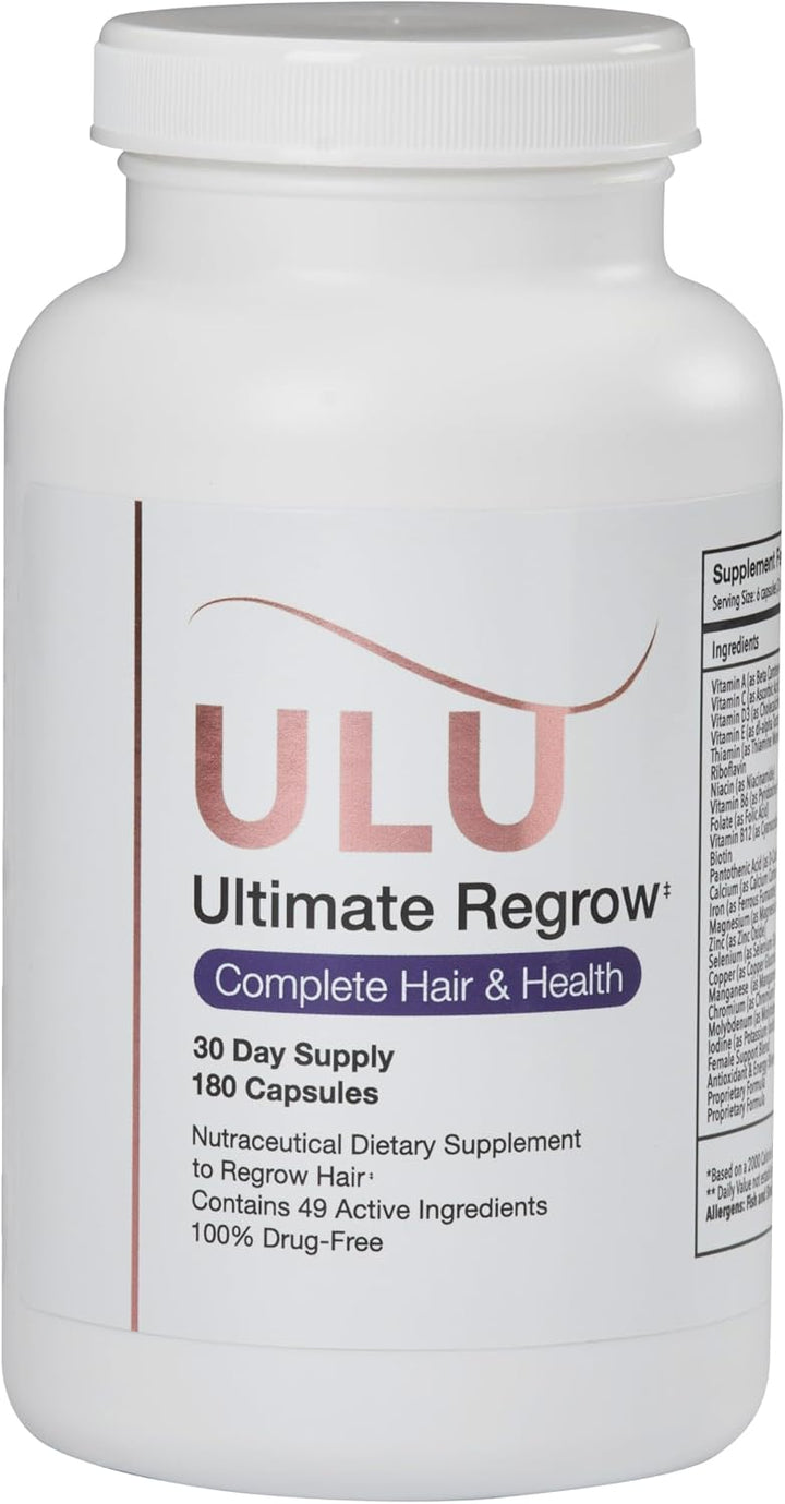 ULULIFE Multivitamínico Ultimate Regrow: promueve el crecimiento de...