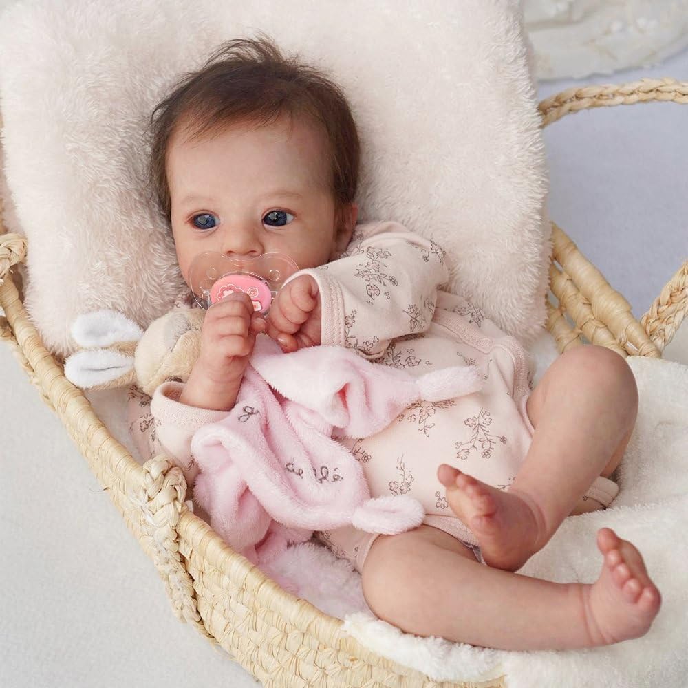 Anano Muñecas de bebé Reborn de la vida real, muñeca de bebé realis...