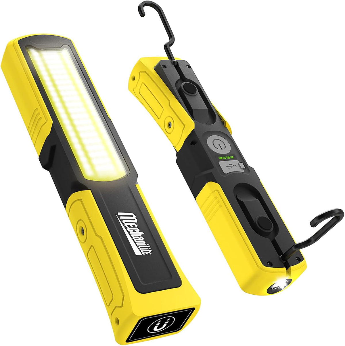 Luz de trabajo magnética recargable de 5 modos de 6000mAh para