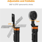K&F CONCEPT Trípode magnético para selfie de 63 pulgadas