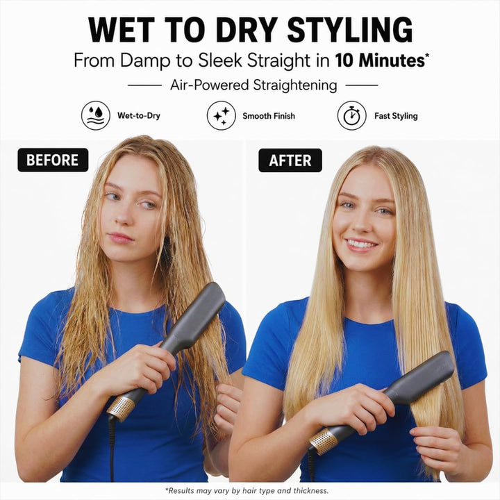 AirFleek AI - Air Straight | Plancha de cabello húmedo a seco 2 en...