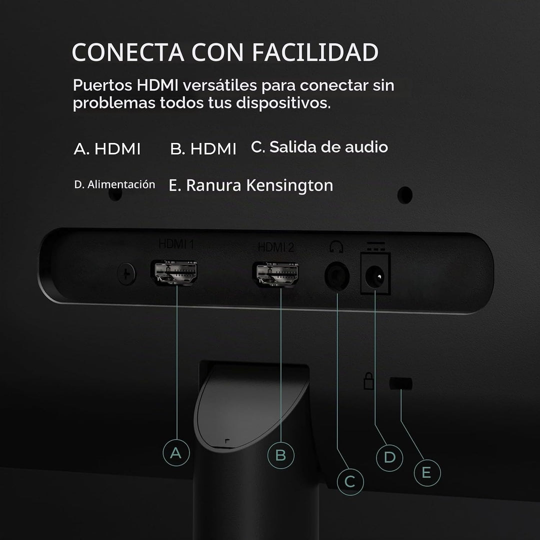 AOC 27B2H2 Monitor IPS sin marco de 27 pulgadas, FHD 1920 x 1080, 1...