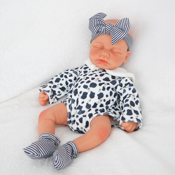 Niño de 12 Pulgadas, Muñecas de bebé Reborn de silicona, Muñeca de...