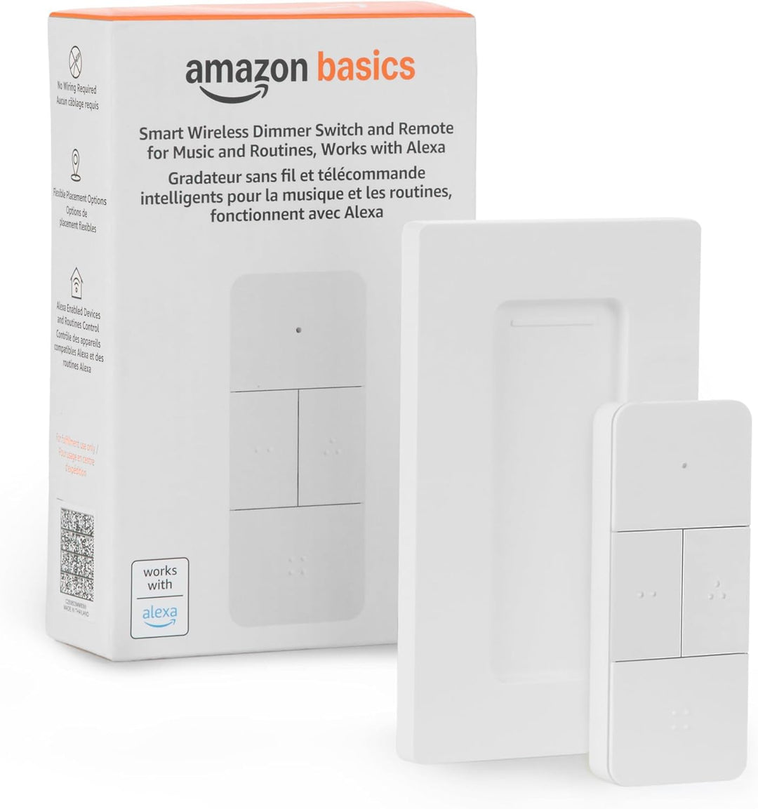 Amazon Basics Interruptor de atenuación inteligente y