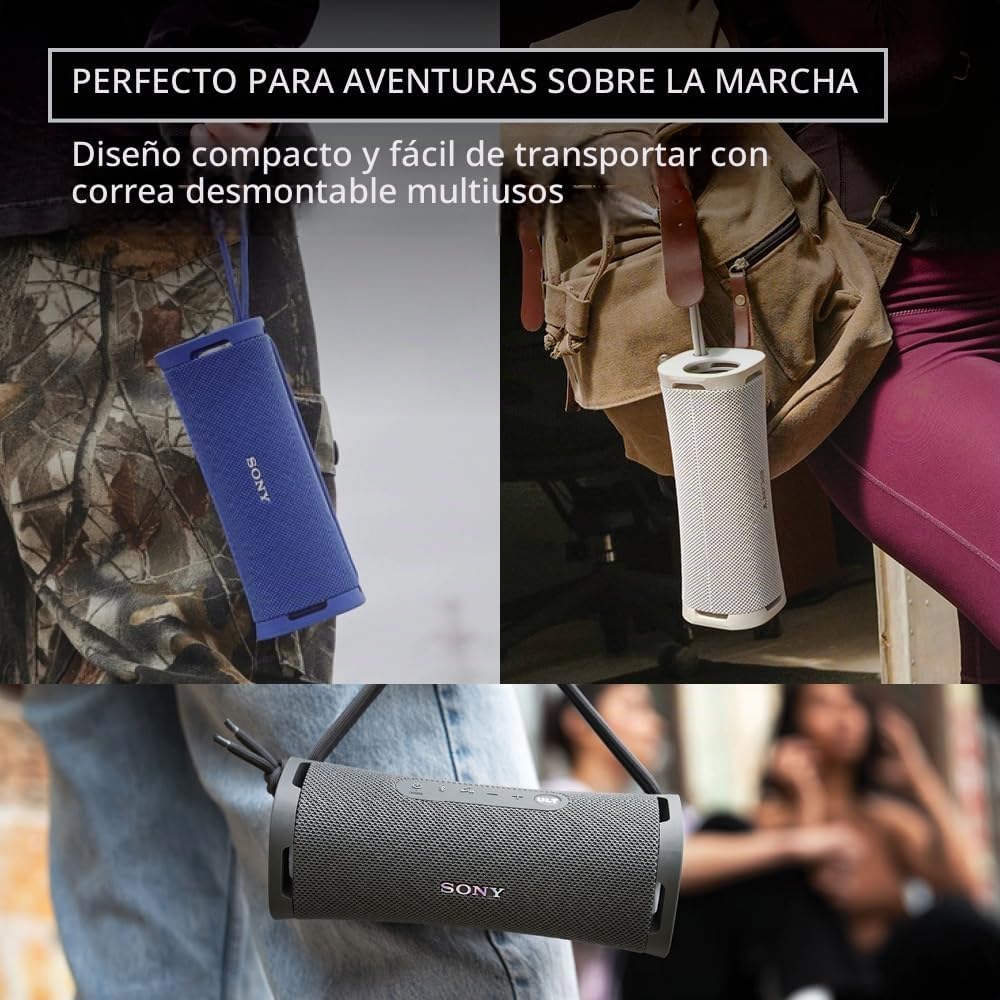 Sony ULT Field 1 Altavoz inalámbrico Bluetooth portátil impermeable, color