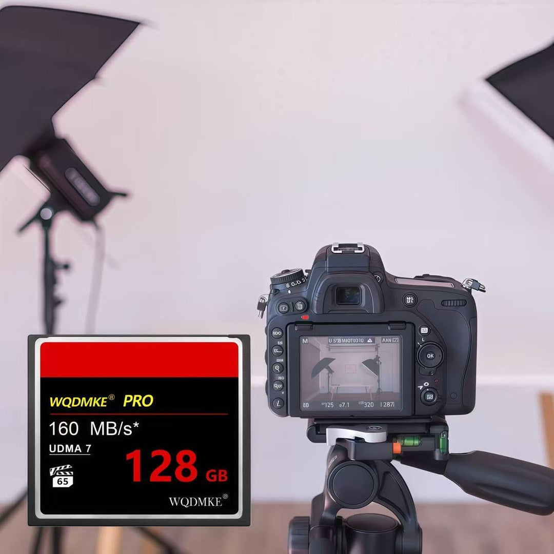 Tarjeta de memoria CF128GB UDMA acelera la tarjeta de