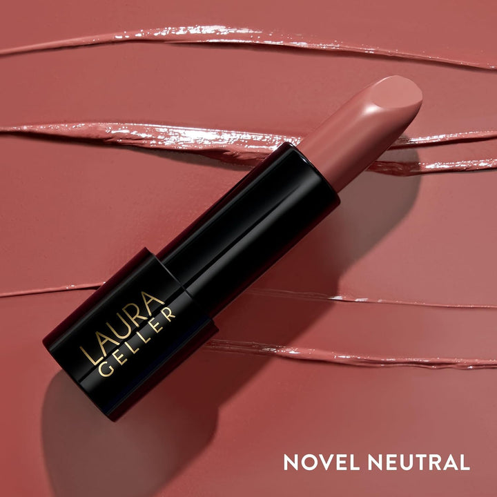 LAURA GELLER NEW YORK Lápiz labial clásico moderno, neutro novedoso...