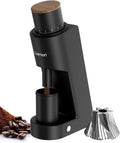 Geimori GU38 - Molinillo de café para espresso y goteo, rebabas cónicas