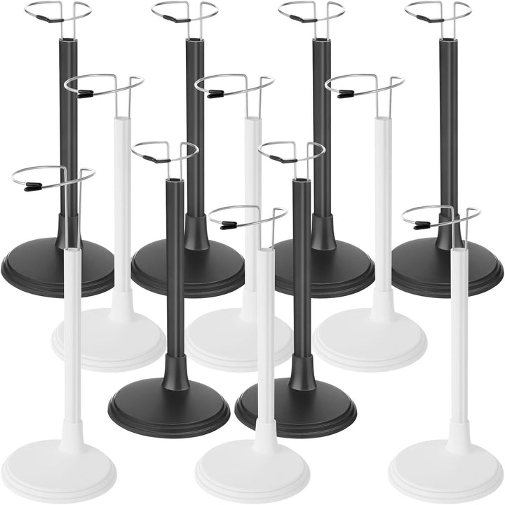 Yaocom 12 Soportes para Muñecas de 8 a 14 Pulgadas Ajustables, Sopo...