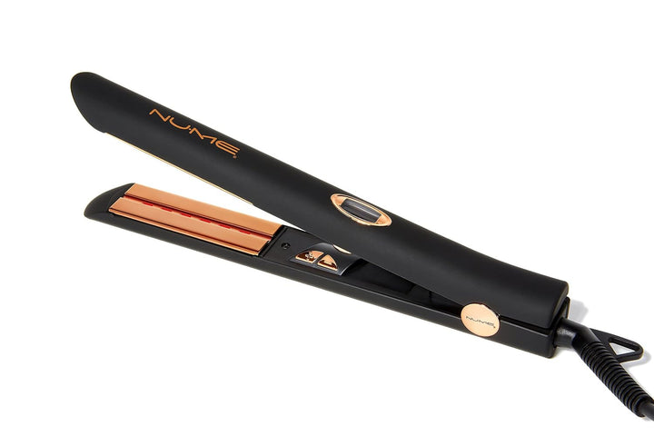 NuMe Style Setter - Plancha plana de titanio, planchas flotantes de...
