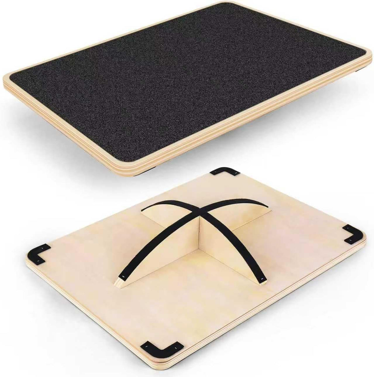 Juoe 360° Balance Board Wobble Board, hasta 350 LBS para Physical Therapy