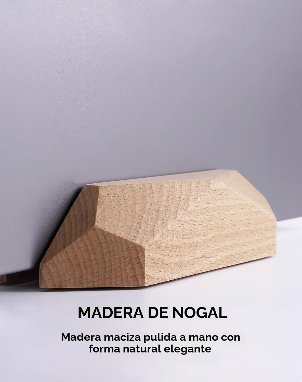 Nuvograin Soporte vertical ajustable para laptop, soporte de madera...