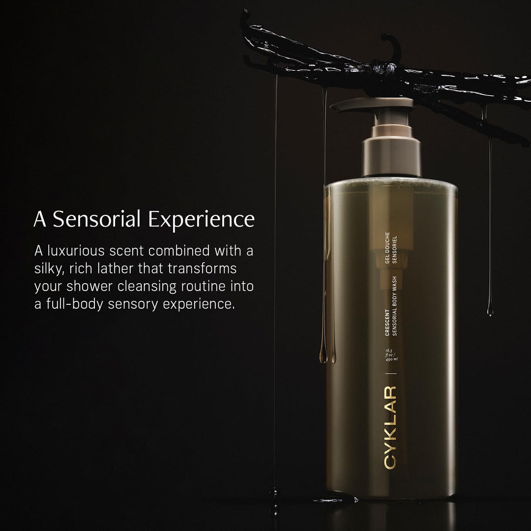 CYKLAR Gel de baño sensorial. Limpiador hidratante con fragancia Cr...