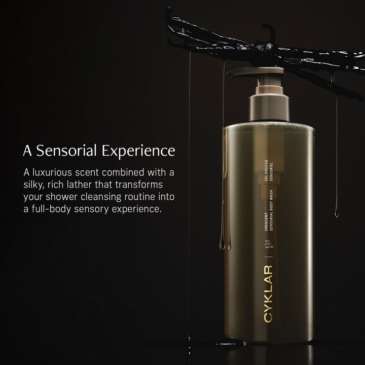 CYKLAR Gel de baño sensorial. Limpiador hidratante con fragancia Cr...