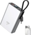 Aioneus Cargador portátil de 35 W de carga rápida, banco de energía...