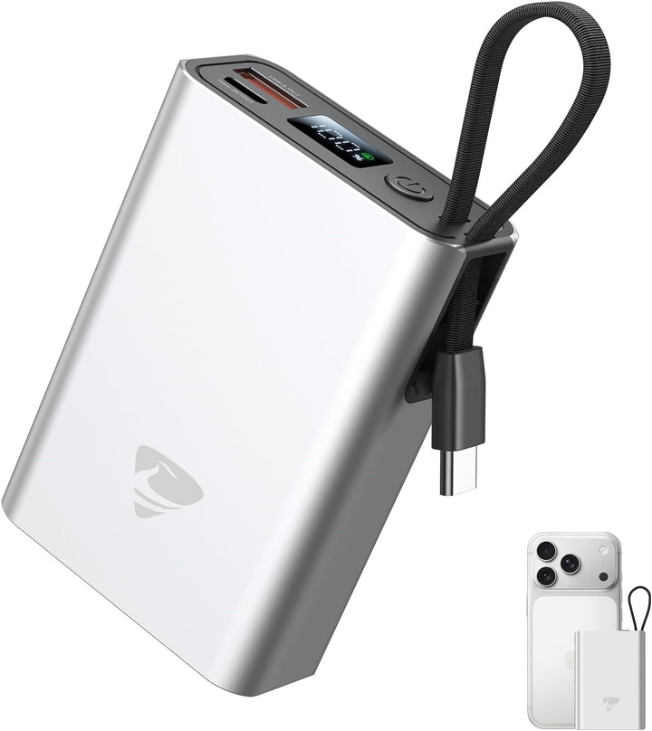 Aioneus Cargador portátil de 35 W de carga rápida, banco de energía...