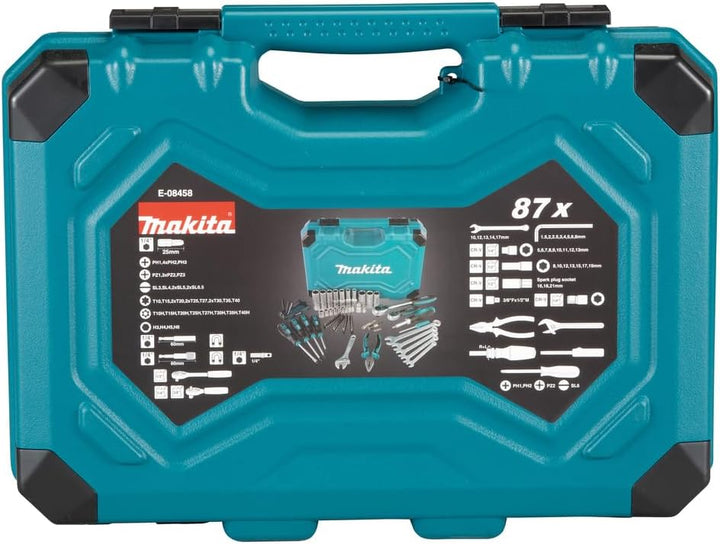 Makita E-08458 Juego de 87 Piezas Mecánica