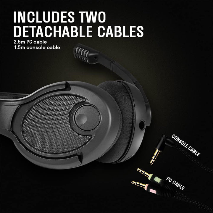 DROP + EPOS PC38X Auriculares para juegos con micrófono con cancela...