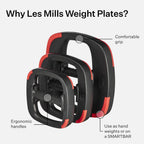 Les Mills™ SMARTBAR™ Y Set de Pesas y Placas de Ejercicio para Entrenamientos de Cuerpo Completo