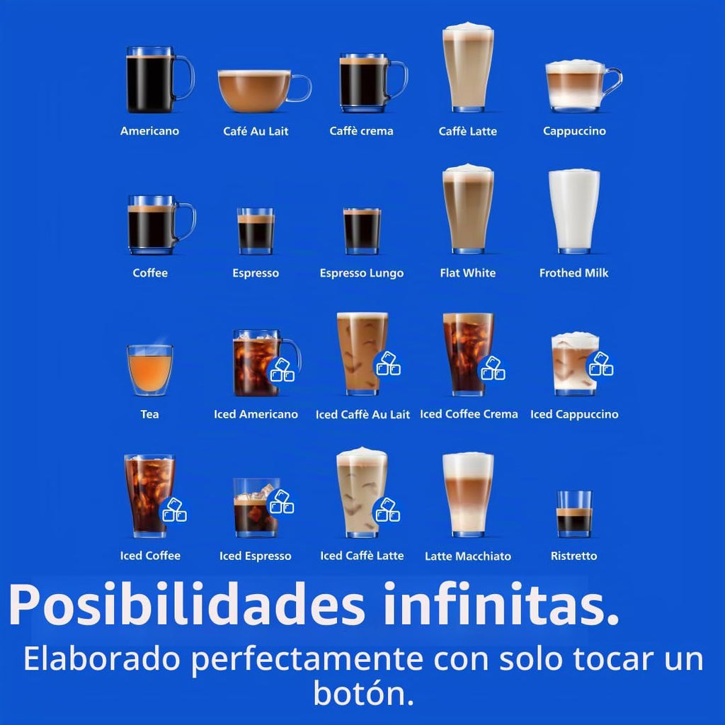 PHILIPS Máquina de café expreso completamente automática de la serie 5500