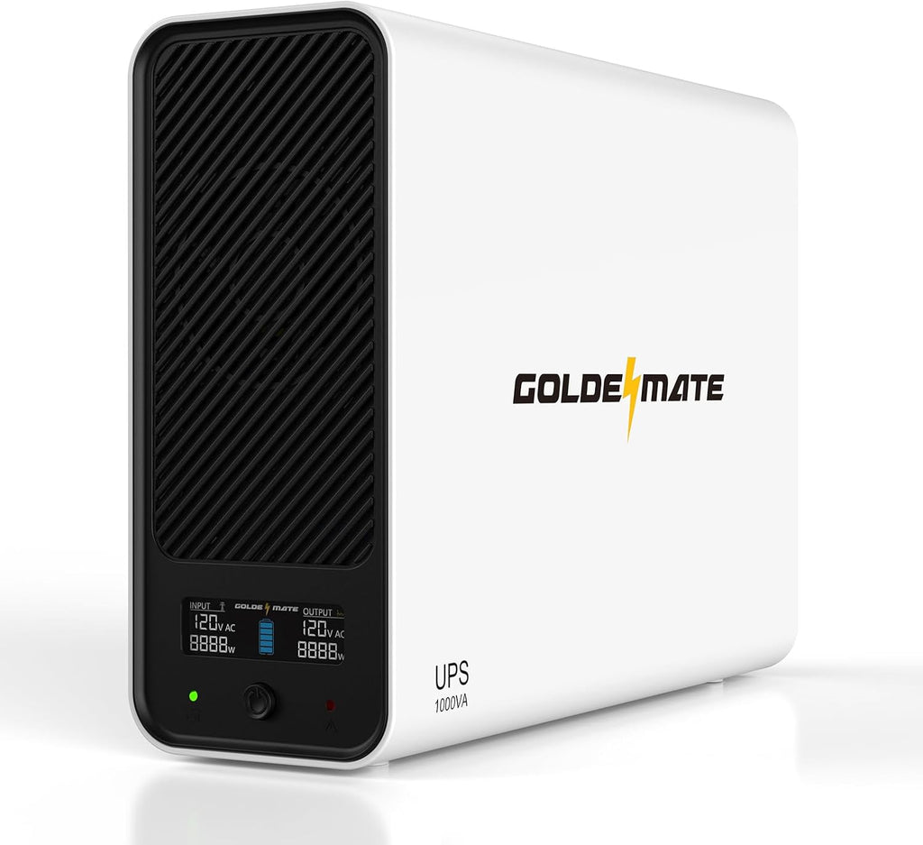 GOLDENMATE Batería de reserva y protector de sobretensiones de batería de