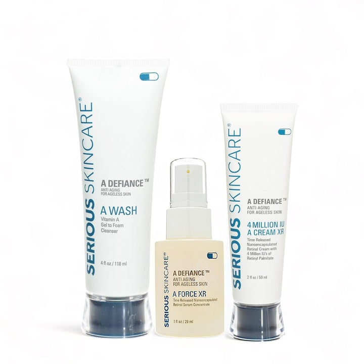Serious Skincare Un trío Defiance para cara y cuello \u2013 Anti-en...