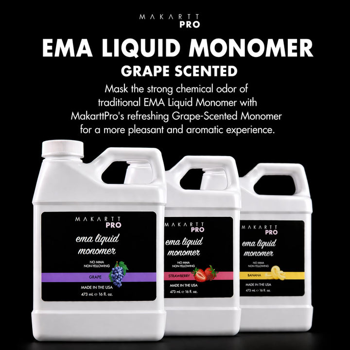 MakarttPro Monómero acrílico perfumado con uva de 16 oz \u2013 Líqu...