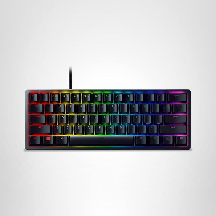 Razer Huntsman Mini Teclado 60% para juegos: interruptores ópticos...