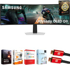 Samsung Odyssey G9 Dual QD-OLED G91SD - Paquete de monitor para jue...