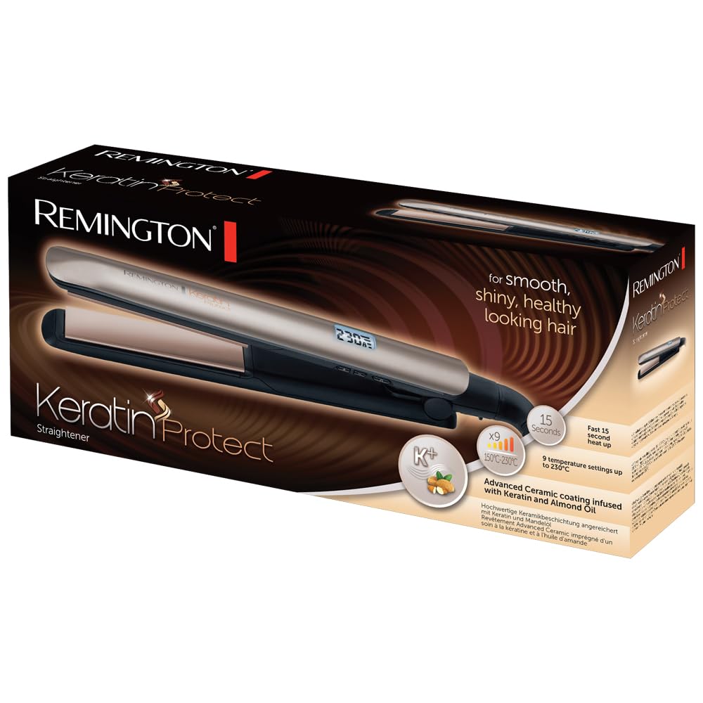 Plancha de pelo Remington S8540 Keratin Protect