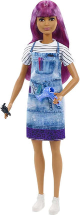 Barbie Careers Fashion - Muñeca y accesorios, estilista de salón co...