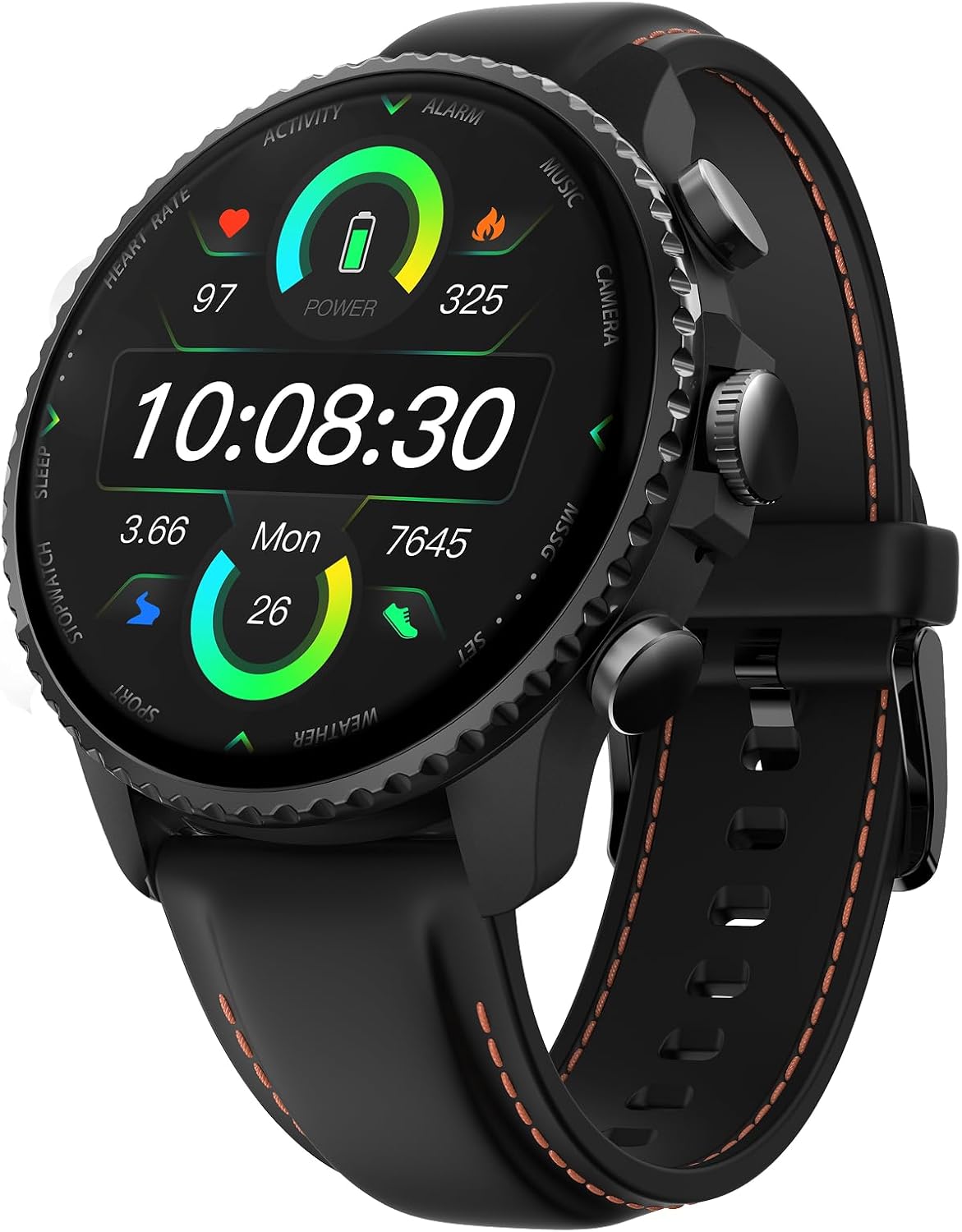 Reloj inteligente de grabación Ticwatch AI, transcripción y resumen, GPS