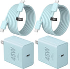 USB C Charger Type C Charger Fast carga Long 10FT 45W Samsung Charger