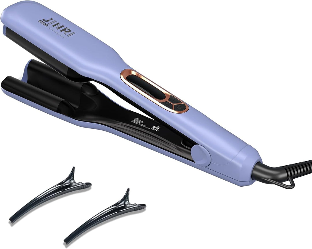 JINRI - Cepillo de pelo, plancha de pelo, volumen bombeado, tempera...