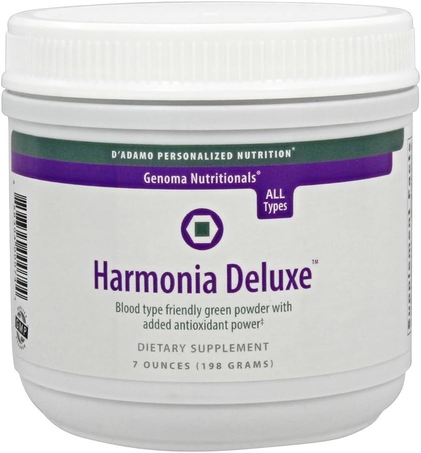 D'Adamo Nutrición Personalizada Harmonia Deluxe, 7 onzas