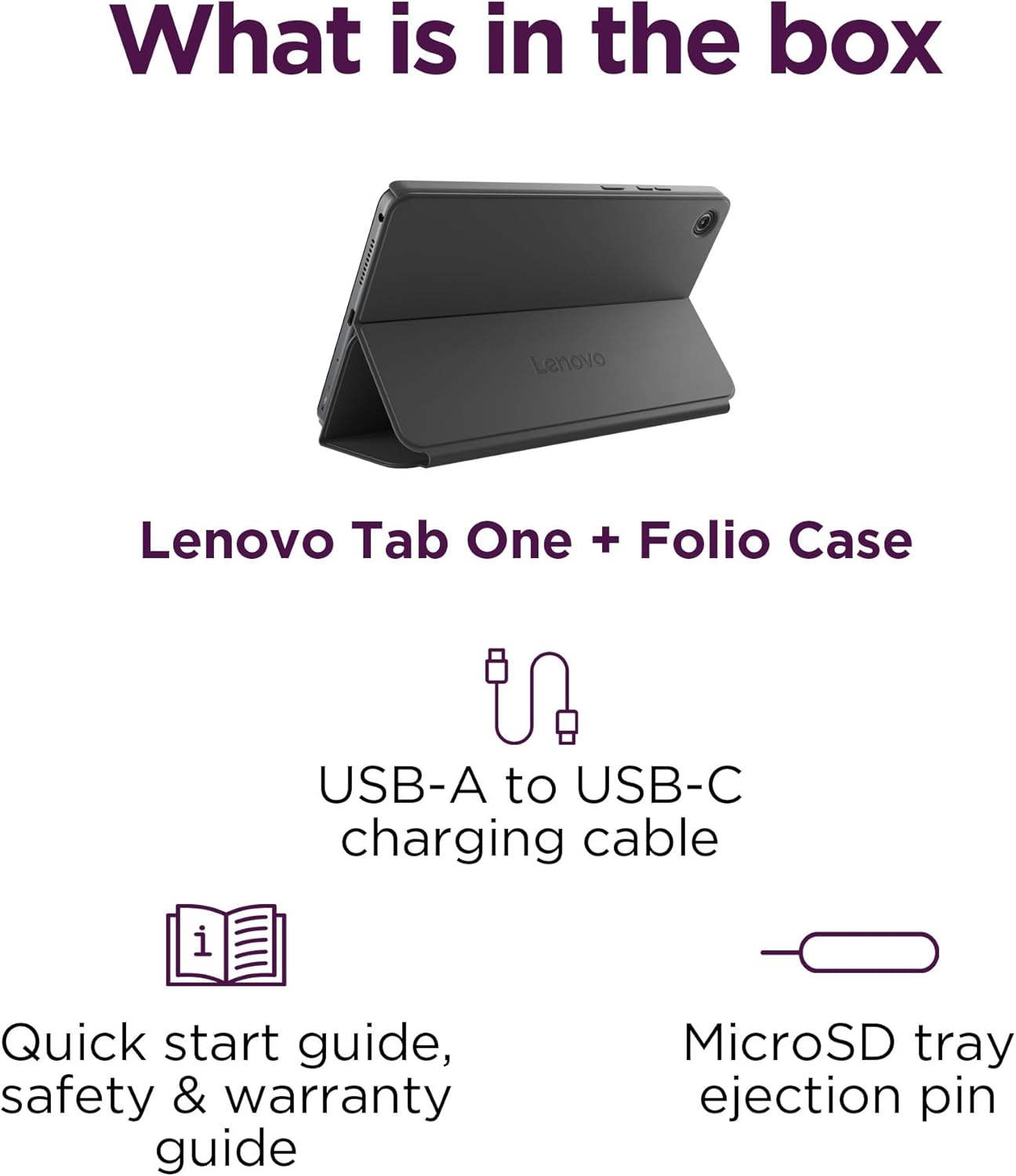 Lenovo Tab One - Tableta ligera - hasta 12.5 horas de reproducción...