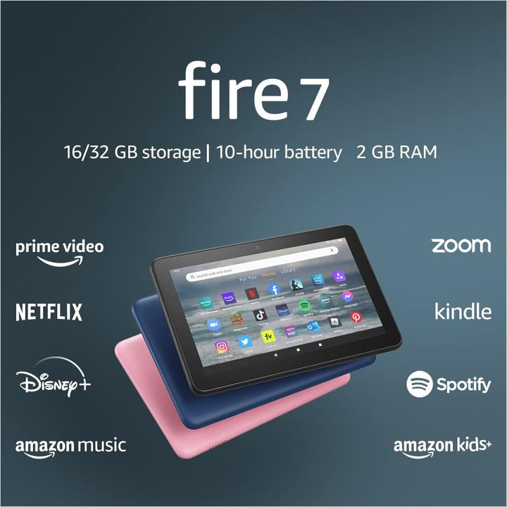 Tablet Amazon Fire 7 como nueva Pantalla de 7 para ver y