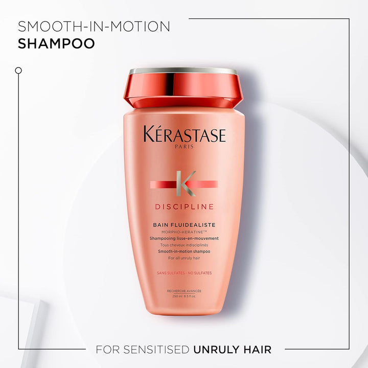 Champú Kerastase Discipline Bain Fluidealiste - Sin sulfato, suaviz...