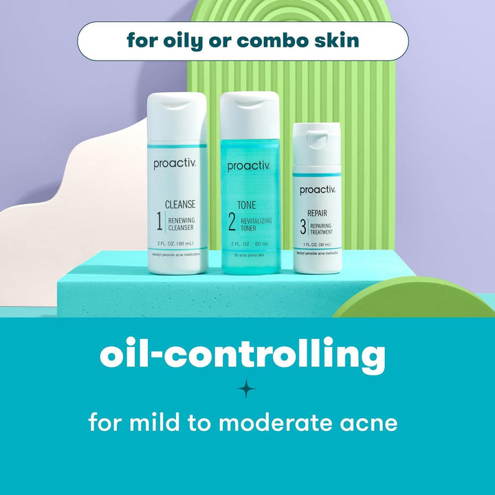 Kit completo de 90 días de cuidado de la piel para acné Proactiv de...