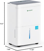 Waykar - Deshumidificador Energy Star 2025 de 30 pintas, 2000 pies