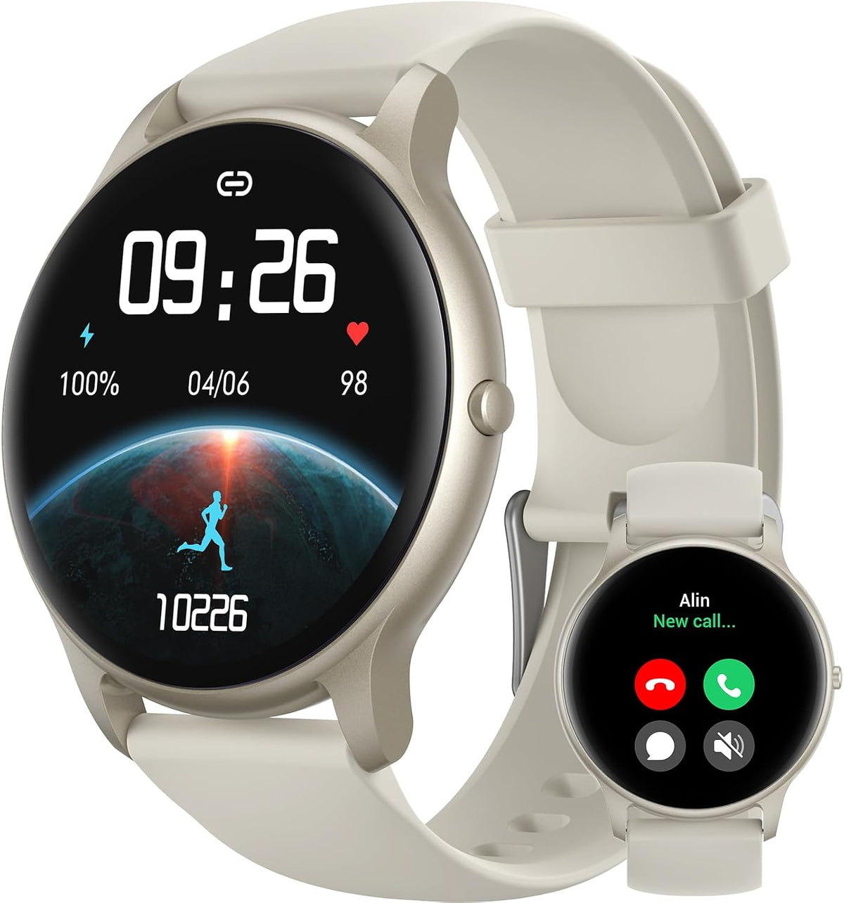Parsonver Reloj inteligente (respuesta/hacer llamadas), rastreador de