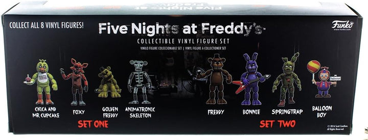 Funko Five Nights at Freddy's Paquete de 4 Figuras (1 Set), 2"